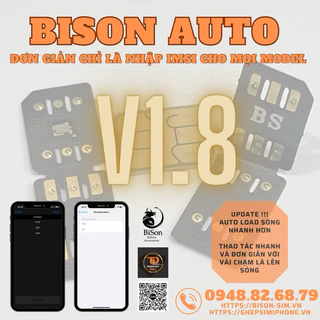 Sim ghép BISON AUTO V1.8 mới nhất 2024