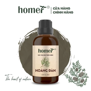 Tinh dầu Hoàng Đàn Ấn Homer 20ml/100ml - Cedarwood Essential Oil - đạt chuẩn chất lượng kiểm định