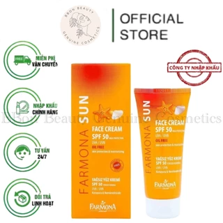 Kem Chống Nắng Kiềm Dầu Farmona Sun Face Cream Oil Free Spf 50 - Cho Da Dầu Mụn