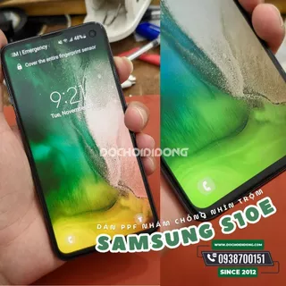 Miếng dán màn hình PPF nhám chống nhìn trộm Samsung S10e