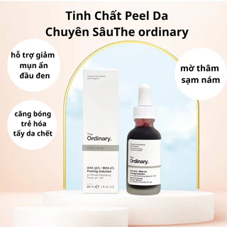 Tinh Chất Peel da The Ordinary AHA 30%+BHA 2% Peeling Solution 30ml