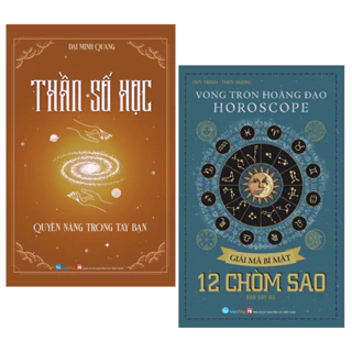 Sách - Combo 2 Cuốn: Thần Số Học + Vòng Tròn Hoàng Đạo HOROSCOPE Giải Mã Bí Mật 12 Chòm Sao (VT)