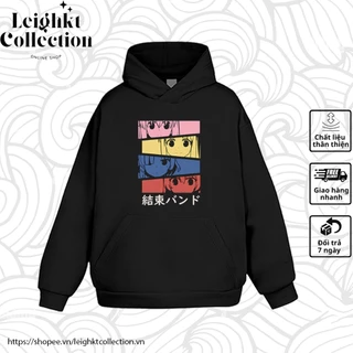 BST Áo hoodie Anime Bocchi in the Rock, Mẫu hình Bocchi Cute