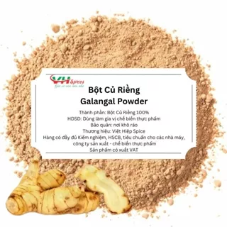 Bột Củ Riềng Nguyên Chất Túi 1Kg(Galangal Powder) Việt Hiệp