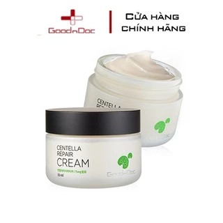 Kem Rau Má Dưỡng Ẩm Phục Hồi Giảm Thâm Nám Trắng Sáng Da Chống Lão Hóa GoodnDoc Centella Repair Cream