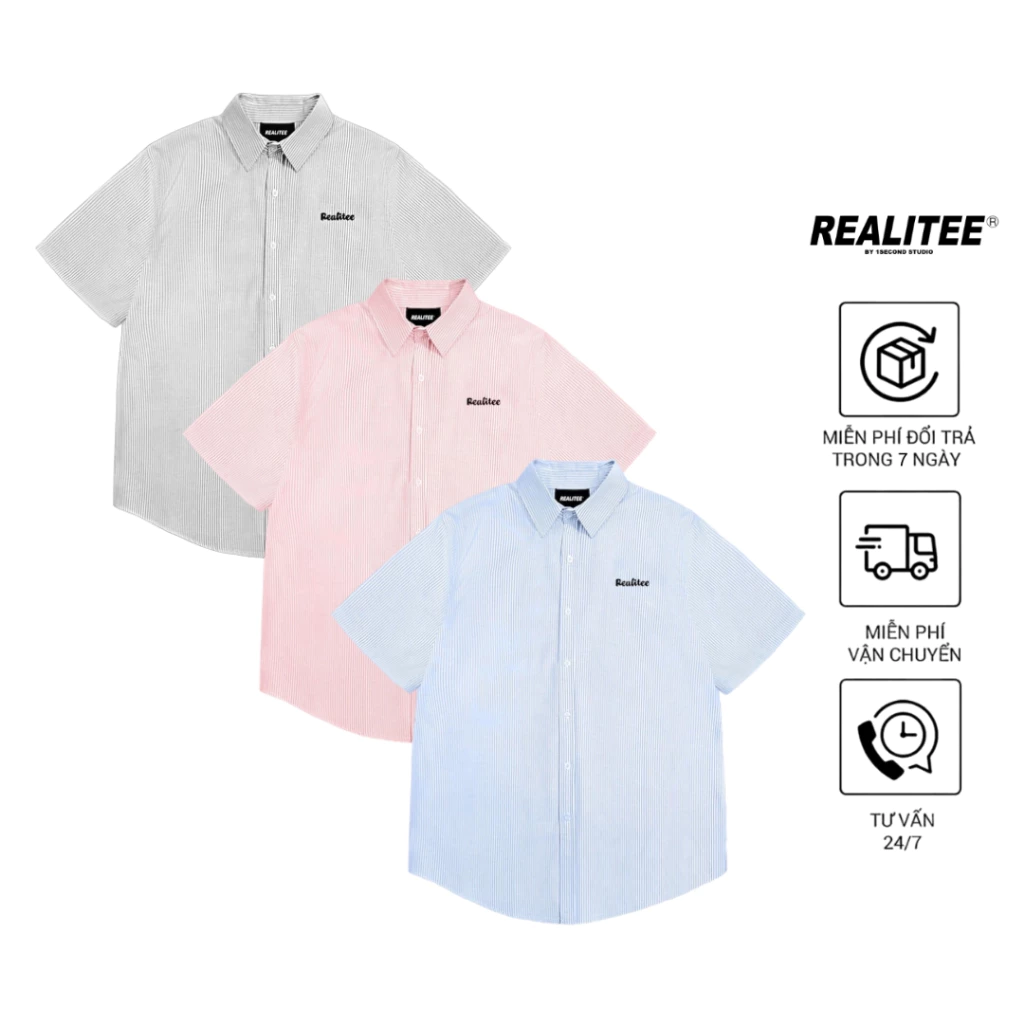 Áo Sơ Mi Nam Nữ Tay Ngắn Chất Vải Oxford Cao Cấp Kiểu Dáng Form Rộng, Unisex, Basic Mặc Cực Đẹp