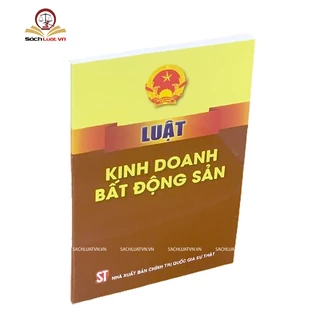 Sách- Luật Kinh Doanh Bất Động Sản