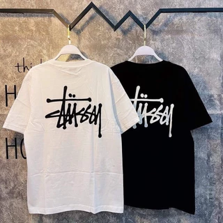 Áo Phông Tay Lỡ Stussy Uniex Form Rộng - Áo Stussy Chữ Ký OverSize Chất Liệu Cottton Cực đẹp cực xinh Hot trend 2024