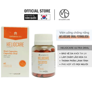 Viên uống chống nắng Heliocare Capsulas Oral 60'S ngăn ngừa lão hoá