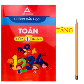 Sách - Hướng dẫn học toán lớp 1 - quyển 3 ( mới nhất )