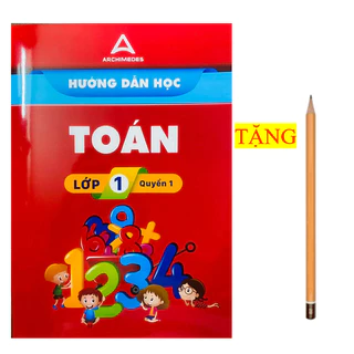 Sách - Hướng dẫn học toán lớp 1 - quyển 1 ( mới nhất )