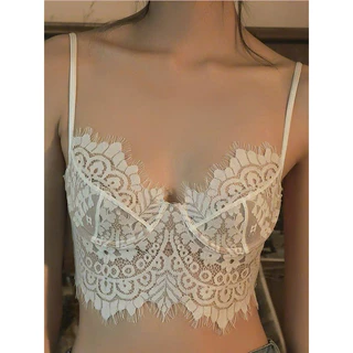 Áo Corset Bra Ren (Áo Ngực Nữ) Có Gọng Mút Mỏng Sexy Quyến Rũ Min Underwear