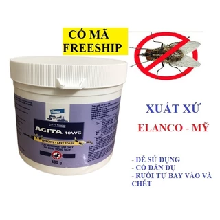 (Hàng USA) Thuốc diệt ruồi Agita 10WG cho cty chăn nuôi, chế biến thực phẩm và các bãi rác.. (mạnh gấp 10 lon vàng)