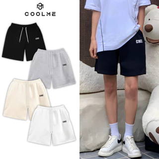 Quần short nam nữ Coolme, quần đùi unisex local brand chất cotton nỉ chân cua