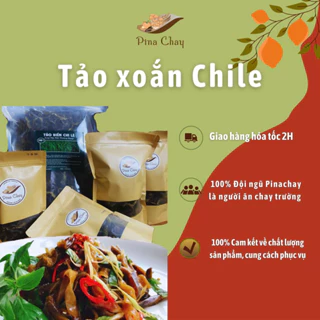 Thực phẩm chay, Tảo biển Chile cho người ăn chay , tảo xoắn khô loại 1, thực phẩm chay giàu dinh dưỡng, rau khô