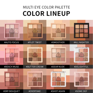 Bảng phấn mắt 3CE Mood Recipe Multi Eye Color Palette 9 ô