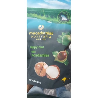 Hạt MaCa nguyên vỏ Úc Happy Nut vị Vanila 225g