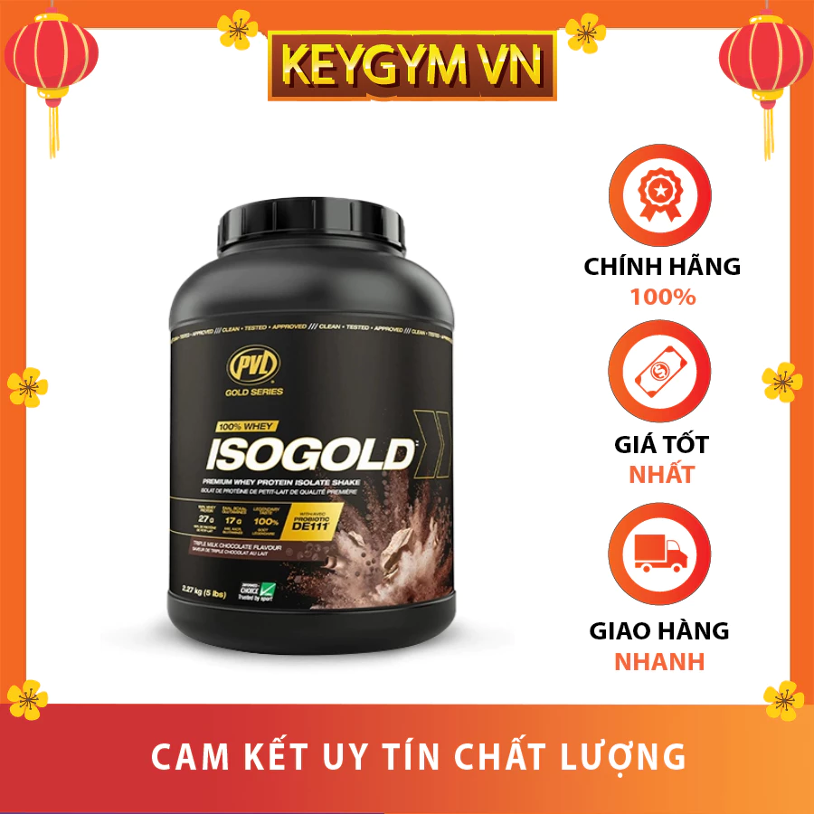 Thực Phẩm Bổ Sung PVL Iso Gold 5lbs