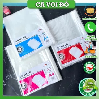 Túi Sơ Mi Lỗ (Bìa Lỗ) A4 Mylac Dày (100 Chiếc/Tập)