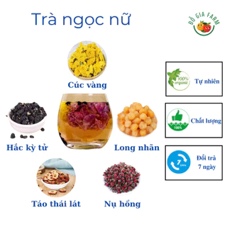 Trà ngọc nữ bổ khí huyết, giúp da hồng hào set 10 gói, 20 gói, 30 gói