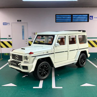 Mô hình xe Mercedes-Benz AMG G63 tỉ lệ 1:32 hãng Chezhi có đèn led và âm thanh