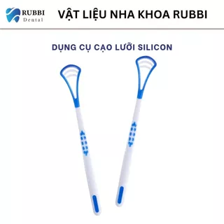 Dụng cụ cạo lưỡi (nạo lưỡi) nhựa Silicon Giúp Làm Sạch Miệng hơi thở thơm mát