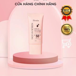 Kem Chống Nắng HEMIA Nâng Tone Kiềm Dầu SPF50++++ 50ml