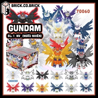 Gundam Robot Mecha Đồ chơi Lắp ráp Gundam Moblie Mô hình Quân Đội 70060