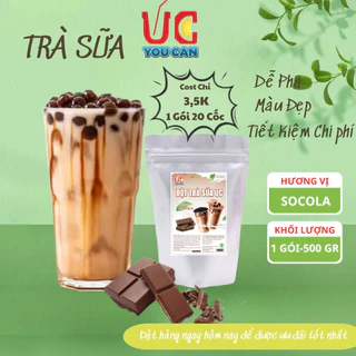 Trà Sữa SOCOLA UC Đậm Vị, Thơm Ngon, Dễ Pha Tại Nhà,Phù Hợp Với Mọi Lứa Tuổi, (1 gói 500gr)