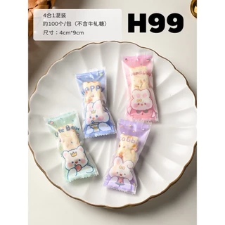 Túi kẹo nougat Thỏ Tím H99(100c)