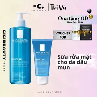 Sữa rửa mặt La roche Posay Effaclar Purifying Foaming Gel, sữa rửa mặt cho da dầu mụn nhạy cảm - Thi Vũ