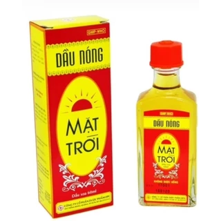 Dầu nóng Mặt Trời OPC hỗ trợ giảm nhức mỏi, tê thấp, đau lưng (60ml)