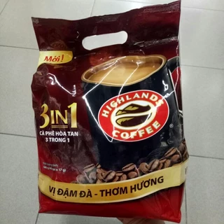 Cafe Hòa Tan 3 In 1 Highlands Coffee (17G x 40 Gói)