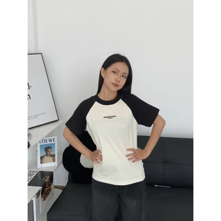 Áo Baby tee RAGLAN X MIGCOOL, áo thun nữ 100% cotton basic By Migcool