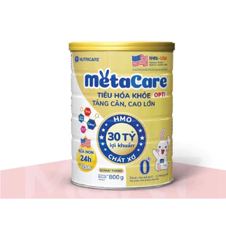 Sữa Metacare Opti 0+ mẫu mới 800g