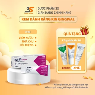 Kem Đánh Răng Kin Gingival Cho Viêm Nướu, Tuýp 75ml