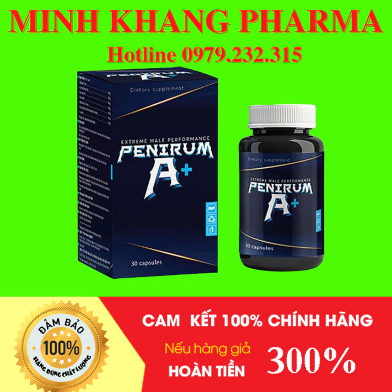 VIÊN UỐNG PENIRUM A TĂNG CƯỜNG SINH LÝ NAM