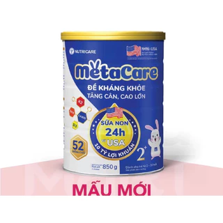 Sữa bột Metacare 2+ Mới - phát triển toàn diện cho trẻ trên 2 tuổi (800g)