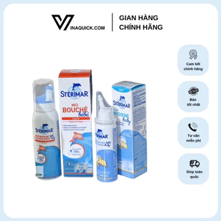 Xịt muối biển Stérimar Cá Heo 100ml - VINAQUICK