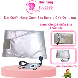 Đai Quấn Nóng Giảm Béo 9 Cấp Độ | Quấn Nóng Giảm Mỡ Bụng, Dùng Cho Cá Nhân Spa Thẩm Mỹ Viện