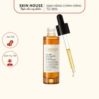 Tinh Chất Nghệ Hưng Yên Cocoon Sáng Da Chuyên Sâu & Mờ Vết Thâm 30ml