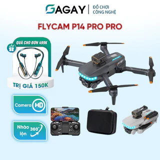 Flycam mini P14 pro bay ổn định, nhào lộn, flycam giá rẻ phù hợp cho người mới tập bay gagay