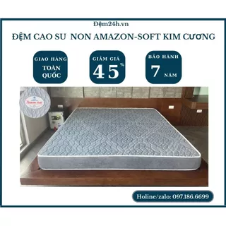 [SHIP HỎA TỐC] - Đệm cao su non than hoạt tính Amazon-soft chính hãng Kim Cương