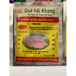 Quá Nãi Khang - Tăng sữa, Bổ máu, Tiêu viêm ( Hiệu quả nhanh)