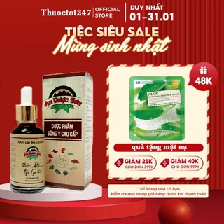 Serum Hết Mụn Tận Gốc An Dược Sơn - Tái Tạo Da Sạch Thâm Nám, Tàn Nhang, Sẹo Rỗ - Chai 3