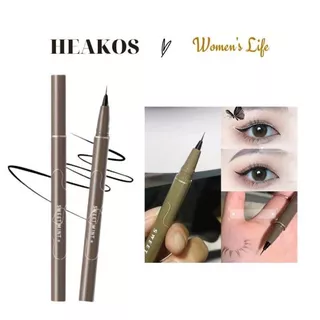 Bút Kẻ Mắt Ngòi Mảnh Mềm Mại Tự Nhiên Không Phai Màu Kháng Nước Lâu Trôi Sweetmint Eyeliner HEAKOS