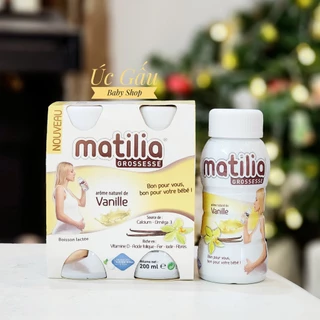 Sữa bầu Matilia lốc 4 chai x 200ml