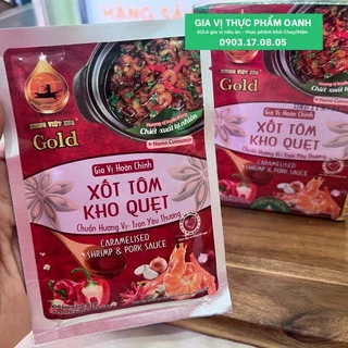 Gia vị hoàn chỉnh SỐT TÔM KHO QUẸT (82gr)