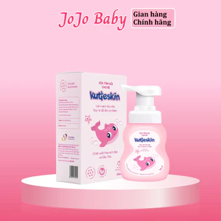 Sữa tắm gội cho bé Kutieskin 200ml làm sạch da và tóc bé nhẹ nhàng,dưỡng ẩm vượt trội, hỗ trợ làm dịu da