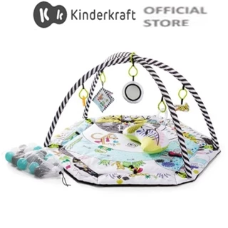 Kinderkraft Smartplay thảm chơi thông minh kích thích giác quan đa dạng đồ chơi cho bé